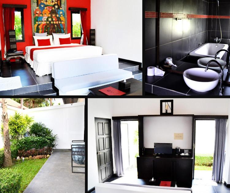 Ban Kao Tropical Boutique Residence Laem Set Beach Esterno foto